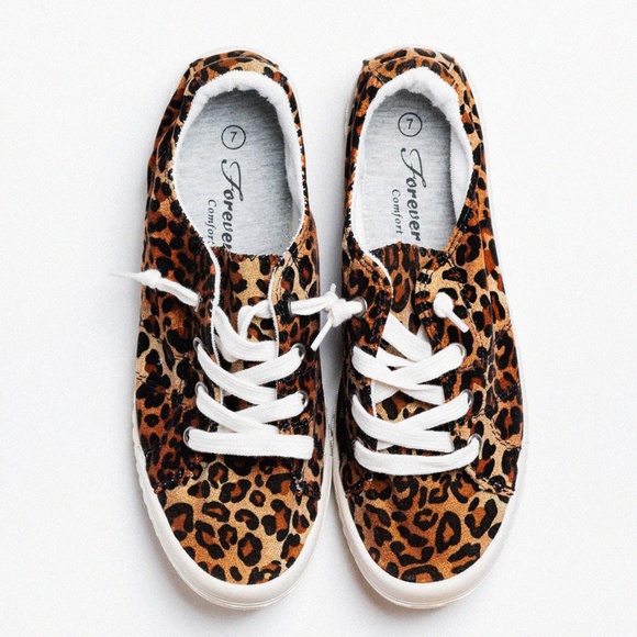 forever link leopard sneakers